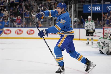 Parayko scores in OT to lift Blues to 4-3 win over Stars